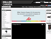 Tablet Screenshot of millercanada.com